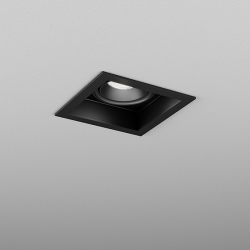 SQUARES next 50x1 LED M930 36° wpuszczany czarny struktura 37979-M930-F1-00-12