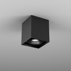 SQUARES next 50x1 LED M930 36° Phase-Control natynkowy czarny struktura 46968-M930-F1-PH-12