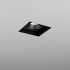 SQUARES next 50x1 LED trimless M930 36° wpuszczany czarny struktura 37990-M930-F1-00-12