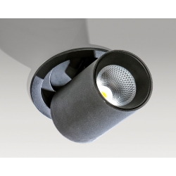 LUNA 15W DIMMABLE CZARNY WPUST  AZ2829  AZZARDO