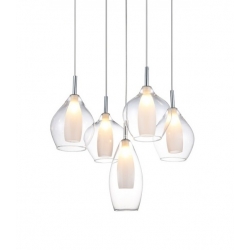 LAMPA WISZĄCA AZZARDO AMBER MILANO CLEAR AZ3076