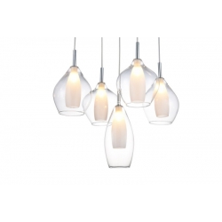 LAMPA WISZĄCA AZZARDO AMBER MILANO CLEAR AZ3076