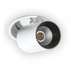 LUNA 15W DIMMABLE CZARNY WPUST  AZ2829  AZZARDO