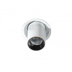 LUNA 15W DIMMABLE CZARNY WPUST  AZ2829  AZZARDO