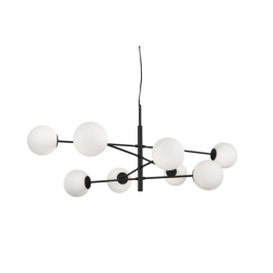 OVIEDO 8  LAMPA WISZĄCA CZARNA AZ4422    AZZARDO