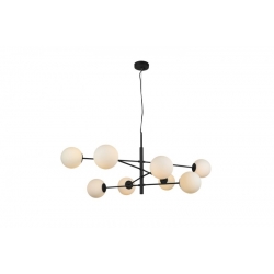 OVIEDO 8  LAMPA WISZĄCA CZARNA AZ4422    AZZARDO