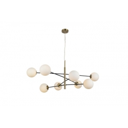 OVIEDO 8  LAMPA WISZĄCA ZŁOTA AZ4423    AZZARDO