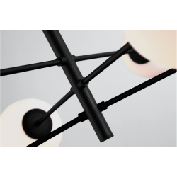 OVIEDO 8  LAMPA WISZĄCA CZARNA AZ4422    AZZARDO