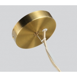OVIEDO 8  LAMPA WISZĄCA ZŁOTA AZ4423    AZZARDO