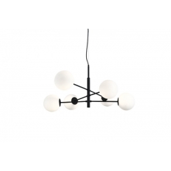 OVIEDO 6  LAMPA WISZĄCA CZARNA AZ4420    AZZARDO