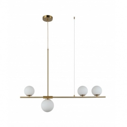 SANTANDER LAMPA WISZĄCA ZŁOTA AZ4419   AZZARDO