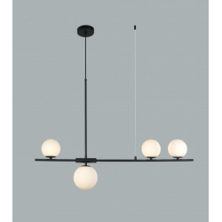 SANTANDER LAMPA WISZĄCA CZARNA  AZ4418    AZZARDO