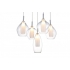 LAMPA WISZĄCA AZZARDO AMBER MILANO CLEAR AZ3076