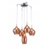 LAMPA WISZĄCA AZZARDO AMBER MILANO COPPER  AZ3172