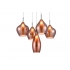 LAMPA WISZĄCA AZZARDO AMBER MILANO COPPER  AZ3172
