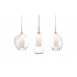 LAMPA WISZĄCA AZZARDO AMBER MILANO 3 CLEAR AZ3075