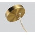 OVIEDO 8  LAMPA WISZĄCA ZŁOTA AZ4423    AZZARDO