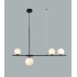 SANTANDER LAMPA WISZĄCA CZARNA  AZ4418    AZZARDO
