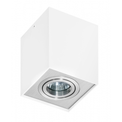 AZZARDO ELOY 1 WHITE ALUMINIUM AZ0872