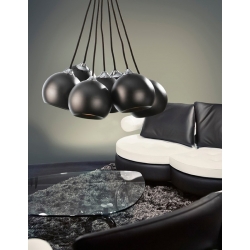 LAMPA WISZĄCA AZZARDO GULIA 7 BLACK AZ0635