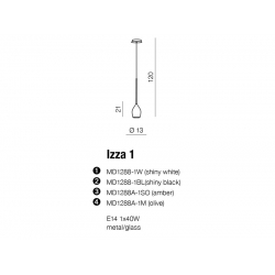 AZZARDO IZZA BLACK 1 AZ0130