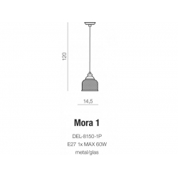 LAMPA WISZĄCA AZZARDO MORA AZ2109