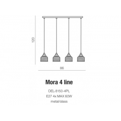 LAMPA WISZĄCA AZZARDO MORA AZ2111