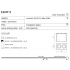 AZZARDO ELOY 2 WHITE ALU AZ1354