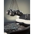 LAMPA WISZĄCA AZZARDO GULIA 7 BLACK AZ0635