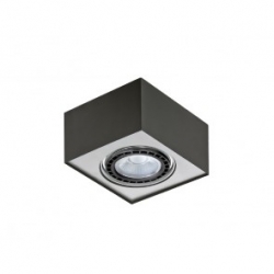 AZZARDO PAULO 1 BLACK / ALU 230V AZ0959