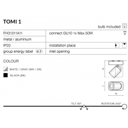 AZZARDO TOMI 1 WHITE AZ0662
