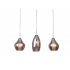 LAMPA WISZĄCA AZZARDO AMBER MILANO 3 CHROM AZ2149