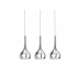 LAMPA WISZĄCA AZZARDO SOUL 3 CHROME AZ1655