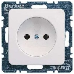 GNIAZDO BEZ UZIEMIENIA  KREM MODUL 53610382 BERKER