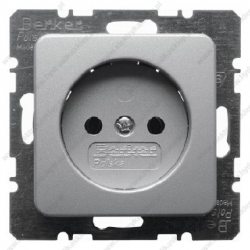 GNIAZDO BEZ UZIEMIENIA  ALU MODUL STAR 53610384 BERKER