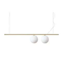 PERLINE SP2 ZŁOTA LAMPA WISZĄCA  282107 Ideal-Lux
