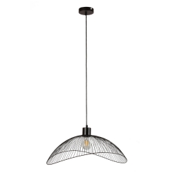 NUNEZ LAMPA WISZĄCA CZARNA    ITALUX  PND-1702-1-L-B
