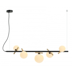 REVERSO LAMPA WISZĄCA   PND-5622-5-BK-W  ITALUX
