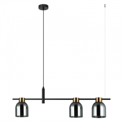 SERVIO LAMPA WISZĄCA   PND-66892-3-BK-SG  ITALUX