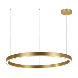 Midway lampa wisząca duża złota LP-033/1P L GD  Triangle  Light Prestige