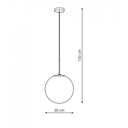 Palla wisząca chrom  LP-2844/1P CH