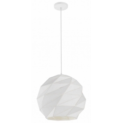 Reus wisząca kula duża biała   Light Prestige LP-8069/1P L WH