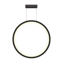Mirror Ring wisząca duża czarna   LP-999/1P L BK
