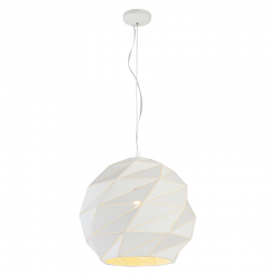 Reus wisząca kula duża biała   Light Prestige LP-8069/1P L WH