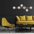 Alisa wisząca złota   Light Prestige LP-005/6P WH