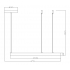 Midway lampa wisząca złota LP-033/1P S GD  Triangle  Light Prestige