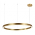 Midway lampa wisząca duża złota LP-033/1P L GD  Triangle  Light Prestige
