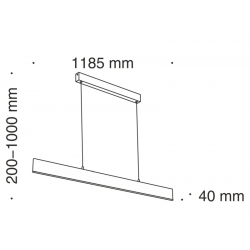 STEP LAMPA WISZĄCA 4000K   P010PL-L30B4K      MAYTONI