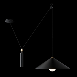 PESO REGULOWANA LAMPA WISZĄCA P080PL-01B     MAYTONI