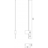 PARS KINKIET LED 3000K   C070WL-L6GB3K       MAYTONI